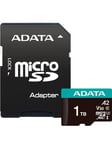 A-Data Premier Pro MicroSD/SD V30S - 100MB/s - 1TB