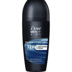 Dove Men+Care 72h Advanced Clean Comfort Antiperspirant Deo Roll-on 50 ml