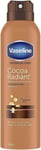 Vaseline Intensive Care Cocoa Radiant Spray Moisturiser with Vaseline jelly for