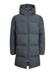 JACK & JONES Jorvesterbro Aw24 Sn Long Puffer Manteau Tampon, Forest River, L Homme