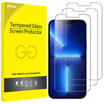 JETech Screen Protector Compatible with iPhone 13 Pro Max 6.7-Inch, Tempered Glass Film, 3-Pack