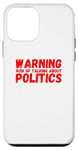 Coque pour iPhone 12 mini Avertissement Risque de parler de politique