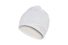 Fashy Bonnet de Bain doublé en Polyester pour Femme Blanc Blanc