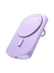 Joyroom Power Bank Ring Holder 20W 6000mAh JR-W030 (purple) PowerBank - Purple - 6000 mAh