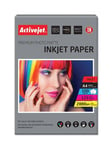 5901443015666 Activejet AP4-125M100 matte photo paper for ink printers; A4; 100 