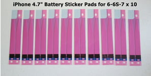 10 X Battery Adhesive Glue Tape Sticker Sticky Strip for Apple iPhone All 4.7"