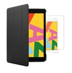 For Apple iPad 10.2 Smart Case Cover & Glass Screen Protector (7th Gen)