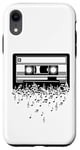 Coque pour iPhone XR Cassette art musique cassette art rétro vintage musique