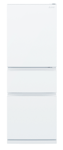 Mitsubishi 363L Bottom Mount Multi-Drawer Fridge - Right Hinge - White