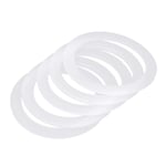 iiniim 5pcs Replacement Silicone Gasket Seal Ring for 1/2/3/6/9/12-Cup Stovetop Coffee Maker Pots Moka Express for 1-Cup One Size