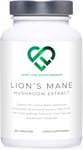 Lions Mane Supplement High Strength - Premium Organic 8:1 Mushroom Extract... 