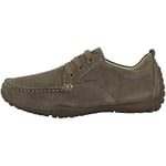 Geox Homme U Drive Snake N Mocassins, Taupe, 39 EU