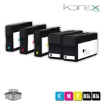 KIT 5 X CARTOUCHES D¿ENCRE MULTI COULEUR COMPATIBLES HP 950 BK V4 XL - HP 951 Y V4 XL AVEC IMPRIMANTE HP OfficeJet Pro 8600 Plus