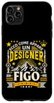 Coque pour iPhone 11 Pro Max Un Designer Figo - Idee Regalo Per Graphic Designer