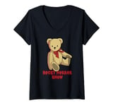 Womens Rocky Horror Show Eddie's Teddy V-Neck T-Shirt