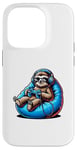 iPhone 14 Pro Sloth Gamer with Headphones and Controller Case