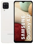 Samsung Galaxy A12 - Smartphone 64GB, 4GB RAM, Dual Sim, White