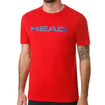 HEAD Club Ivan T-Shirt Homme, Rouge (Rouge/Bleu Royal), 3XL