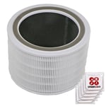 HEPA Filter for LEVOIT Core 200S Air Purifier 200S-RF Smart True + 5 Fresheners