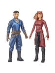 Hasbro Marvel Avengers Titan Hero Series Doctor Strange in the Multiverse of Madness Doctor Strange The Scarlet Witch 2-Pack