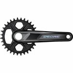 Shimano FC-M6130 Deore , 12-speed, 56.5 Super Boost chainline, 32T 175 mm