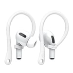 elago Ear Hooks Compatible with AirPods Pro 2nd gen, AirPods Pro, Designed for AirPods 3 & 2 & 1, Earbuds Accessories, Anti-Slip, Ergonomic Design, Comfortable Fit (White)