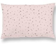 Oreiller Enfant avec Taie 40x60 cm en Coton Oeko-TEX - 10 Coloris au Choix - Coussin Bebe pour Siestes Ecole Maternelle et Voyages - Lavable en Machine - Hypoallergénique