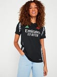 adidas Arsenal Womens 24/25 Away Stadium Replica Shirt -black, Black, Size Xl, Women