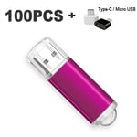 Clé USB 100,4 Go,8 Go,16 Go,32 Go,64 Go,2.0 pcs/lot,lecteur flash au pouce,cadeau gratuit - Type Pink-256MB