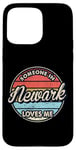 Coque pour iPhone 15 Pro Max Quelqu'un à Newark m'aime City, États-Unis, États-Unis