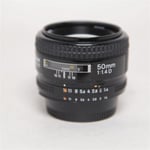 Nikon Used AF Nikkor 50mm f/1.4D Standard Prime Lens