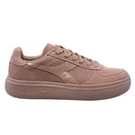 Diadora Unisex B Elite Wide Womens Pink Trainers Nubuck Leather - Size UK 5