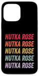 Coque pour iPhone 13 Pro Max Rose Nutka