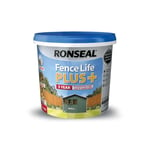 Fence Paint Willow Ronseal RSLFLPPW5L 5 Litre Fence Life Plus Paint