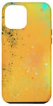 Coque pour iPhone 14 Plus Galaxie Orange Art Abstrait