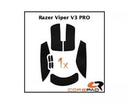 Corepad Soft Grips til Razer Viper V3 Pro - Hvid