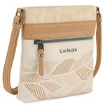 Lois - Sac À Main Femme Élégant, Sac Bandoulière Femme Cuir, Sac Femme Tendance, Sac À Main Femme Chic, Sac A Main Femmes Bandoulieres, Beige