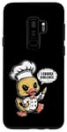 Coque pour Galaxy S9+ Chef Cook Duck – Dictons humoristiques mignons graphiques sarcastiques humoristiques
