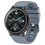 Montre Connectée pour Android iOS Smartwatch avec 24 Modes Sportifs, Cardio Fréquencemètre Moniteur De Sommeil Tensiomètre Détection Spo2, Bracelet Connecté pour Femmes Hommes,Bleu