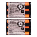 2 Pack NI-MH Rechargeable Battery HHR-P107 3.6V 650mAh Battery for Panasonic BT Gigaset Cordless Phones