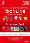 Nintendo Switch Online + Expansion Pack (Individual Membership) - Standard | Nintendo Switch - Download Code