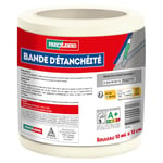 PAREXLANKO - Bande d’étanchéité - Blanc - Pour pontage des angles et des micro-fissures - Étanche - Idéal pour entourage de douche ou baignoire - 10m