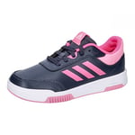 adidas Tensaur Sport Training Lace Running Shoes, Shadow Navy/Lucid Pink/Bliss Pink, 4 UK