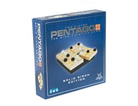 MARTINEX PENTAGO en Bois-Jeu de Plateau et de stratégie Aligner 5 Billes de sa Couleur pour Gagner-MA006, MA006, No