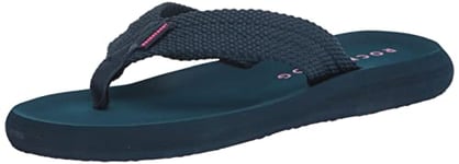 Rocket Dog Women's SUNSETWB-411 Flip-Flop, Navy, 4 UK