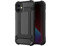 Hurtel Hybrid Armor Pansarskyddat Hybridfodral Iphone 12 6,7'' Svart