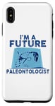 Coque pour iPhone XS Max Dire drôle que je suis un futur paléontologues paléontologiques enfants