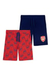 Arsenal F.C. Boys Shorts, 2-pack Jersey Shorts, Football Gifts For Boys