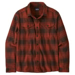 Patagonia M's Fjord Flannel Shirt Cascade: Burnished Red - XL