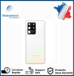 Vitre arrière pour Samsung Galaxy S20 ultra blanc